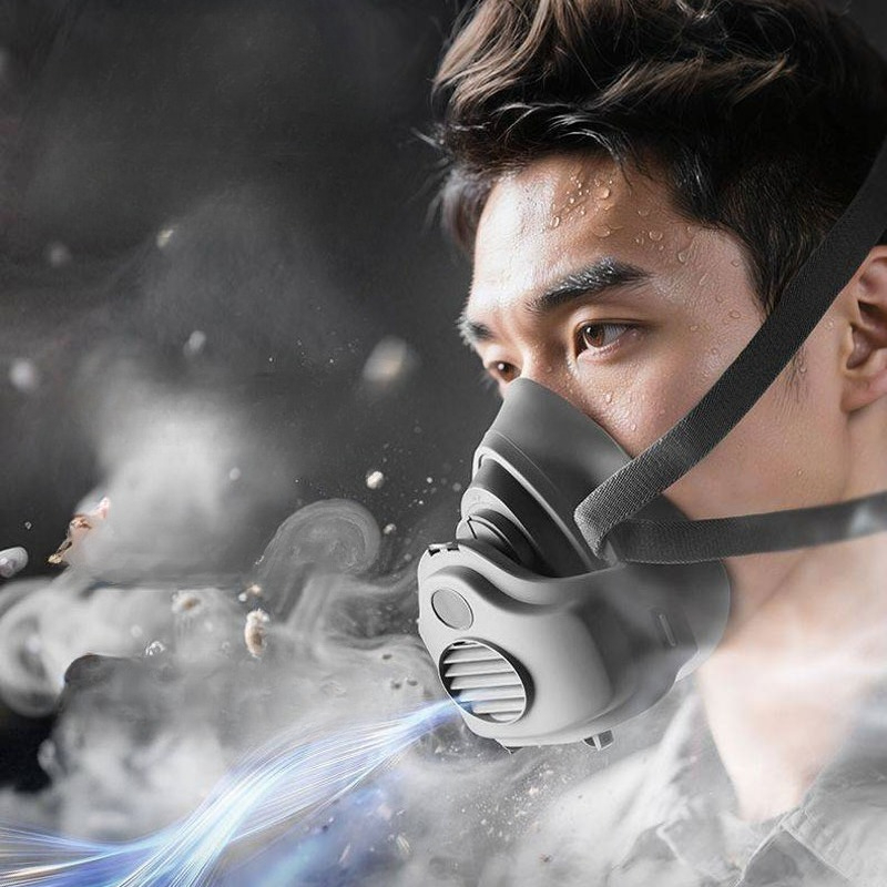 Kn95 Respirator Mask - House Clean Work Safety Rubber Mask