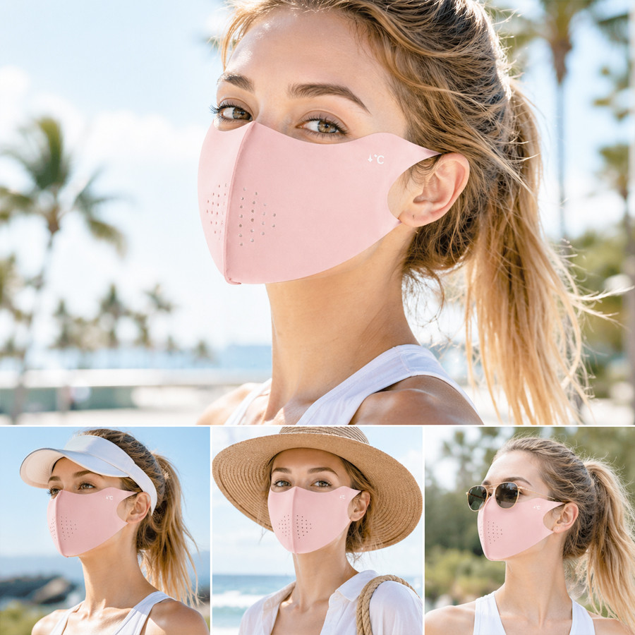 Cooling Summer Sun Mask Outdoo - Sports Mask Breathable recension och pris