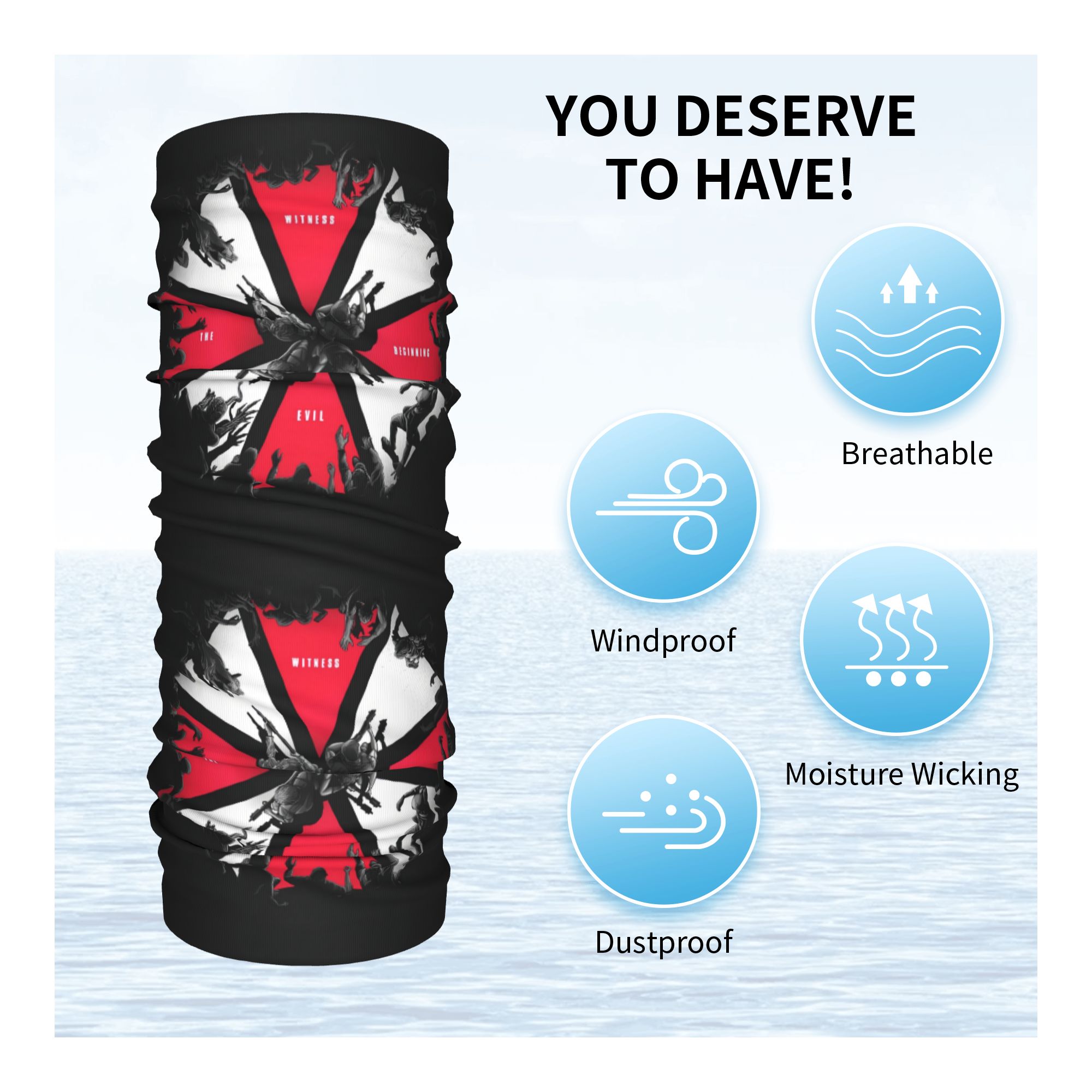 Umbrellas Corporations Residen - Neck Gaiter Face Cover recension och pris