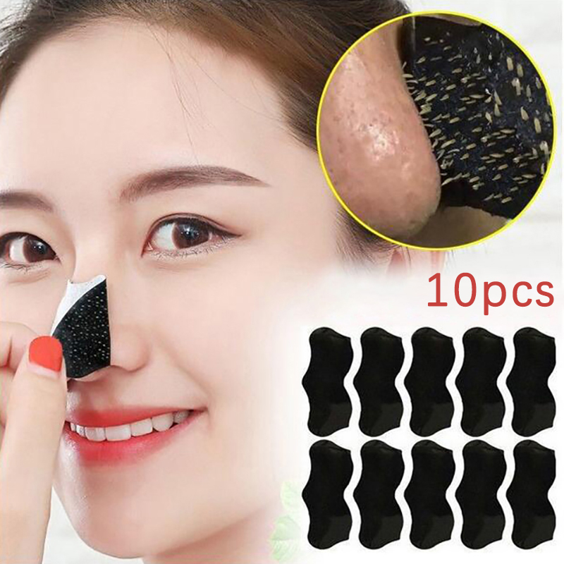 10Pcs Unisex Blackhead Remove  - Black Face Mask Pack recension och pris
