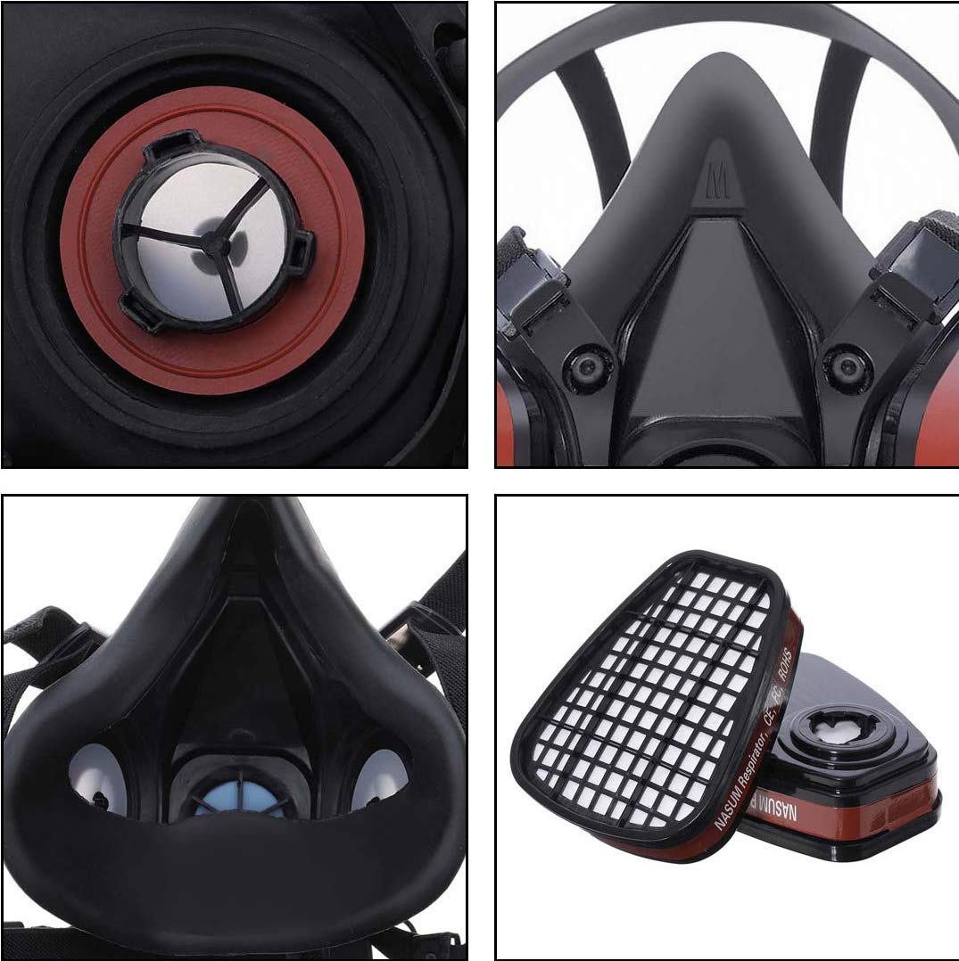 Dust Gas Mask Anti-fog Safety  - Dust Mask Construction recension och pris
