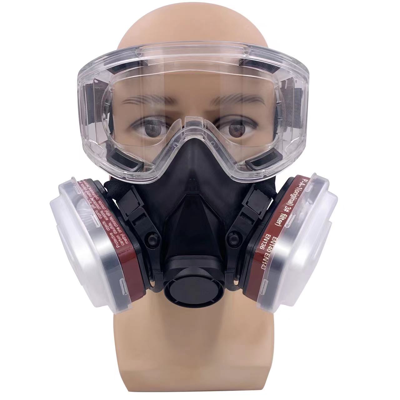 Dust Gas Mask Anti-fog Safety  - Dust Mask Construction recension och pris