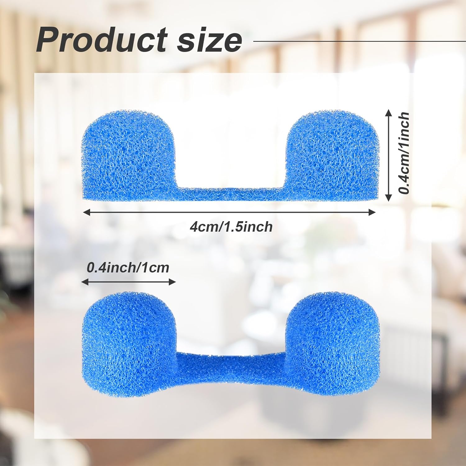 Blue Disposable Sponge Nose Fi - Disposable Mask Blue recension och pris