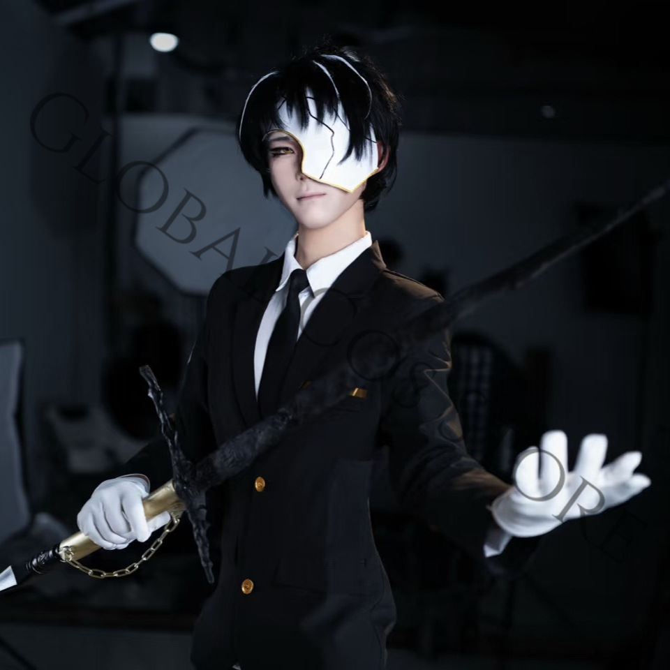 Game Character Rien Cosplay Co - Black Face Mask Pack recension och pris