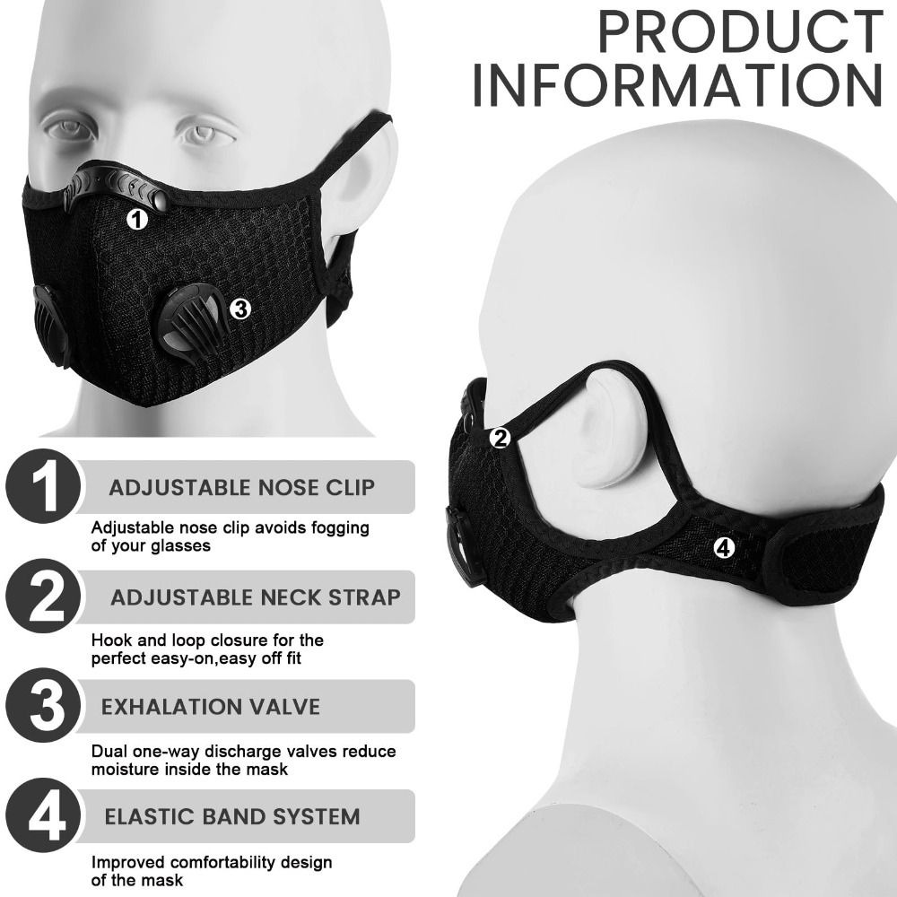 Breathable Ergonomic Dust Mask - Dust Mask Construction recension och pris