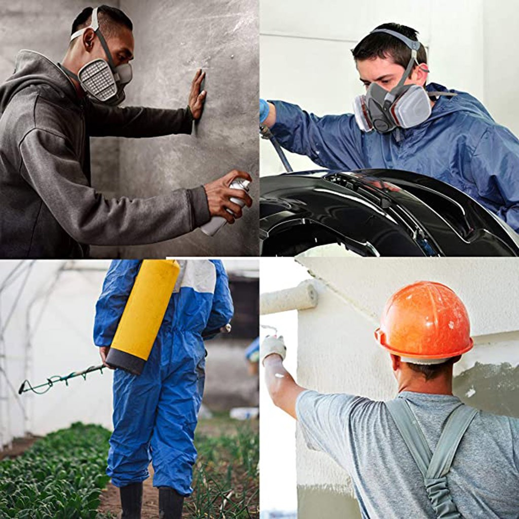 Face Dust Respirator Industria - Respirator Half Face recension och pris