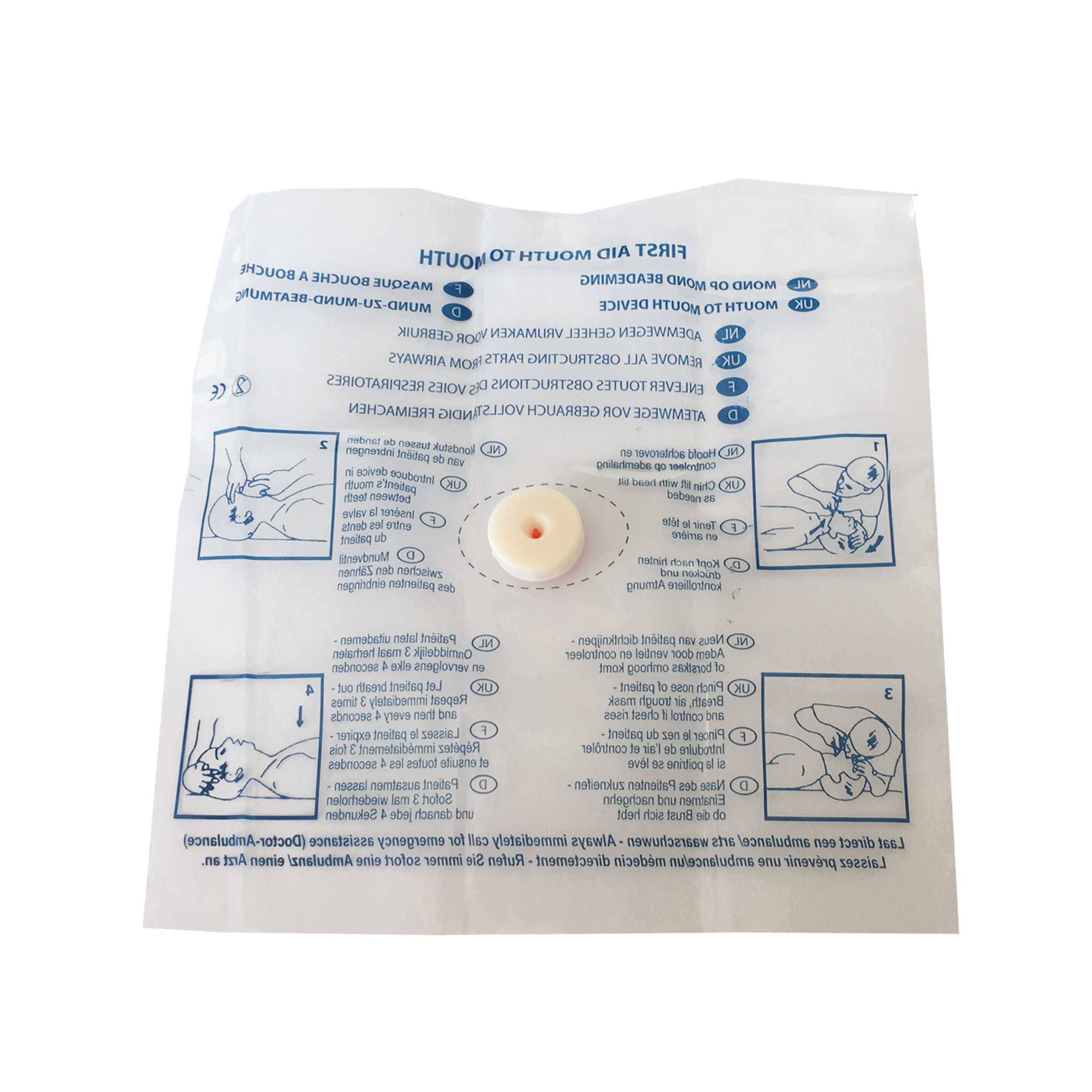 Manufacturer Mouth to Mouth Br - Disposable Mask Blue recension och pris