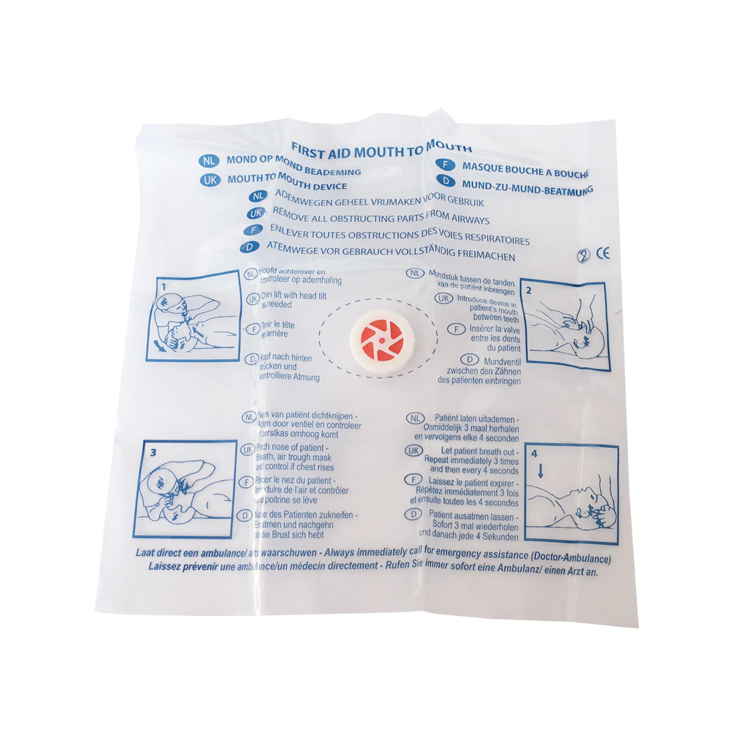 Manufacturer Mouth to Mouth Br - Disposable Mask Blue recension och pris