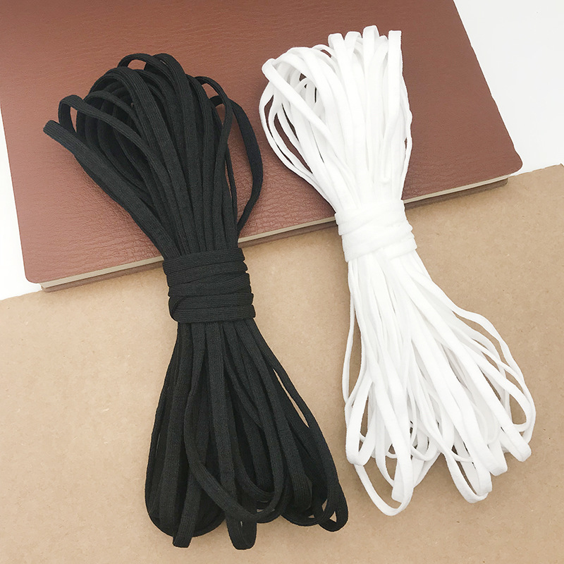 Mask Elastic Rope 3mm Round Wh - Mask Lanyard Adjustable recension och pris