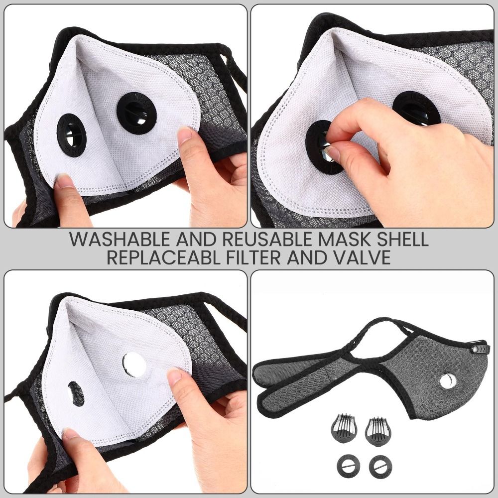Breathable Ergonomic Dust Mask - Anti Pollution Mask recension och pris