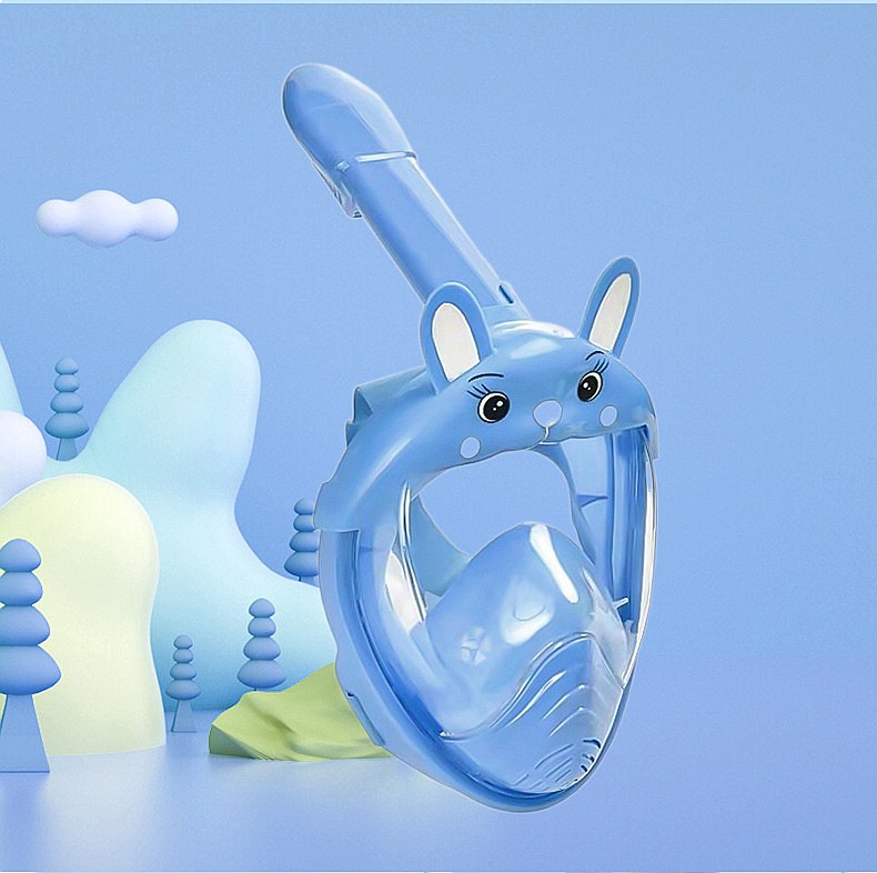 Cartoon Rabbit Ear Kids Snorke - Kids Face Mask recension och pris