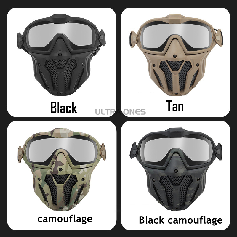 Tactical Full Face Mask Anti-f - Anti Pollution Mask recension och pris