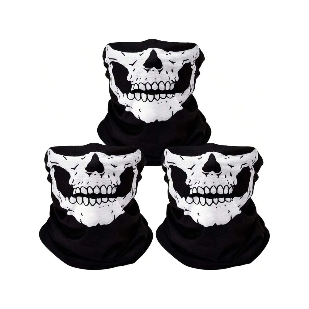 10pcs Skull Seamless Windproof - Sports Mask Breathable recension och pris