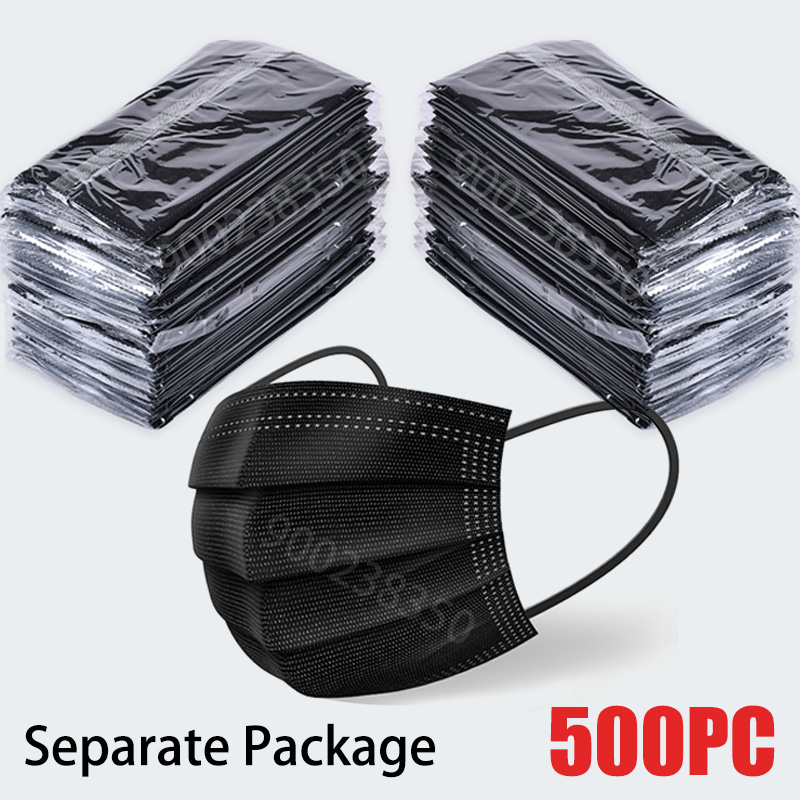 10/50/100/200/500 Pcs Mask Dis - Disposable Surgical Mask recension och pris