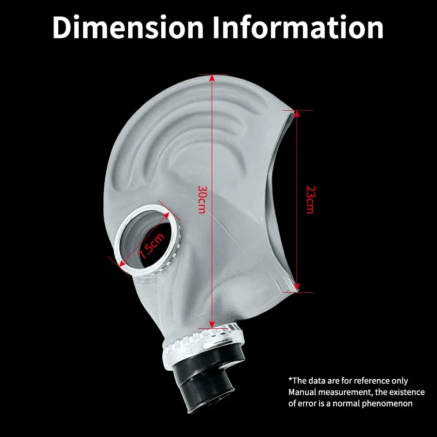 Chemical Rubber Gas Mask Indus - Face Mask Storage Box recension och pris