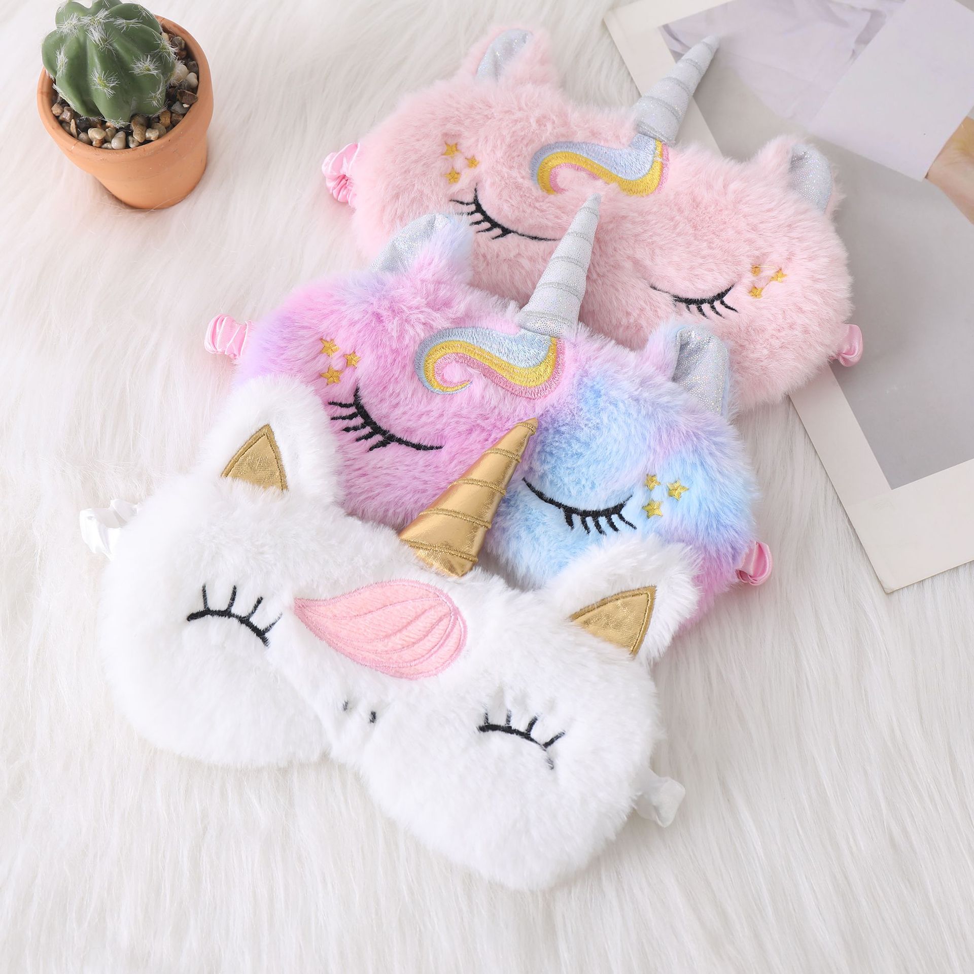 Soft Plush Sleeping Eye Masks  - Kids Face Mask recension och pris