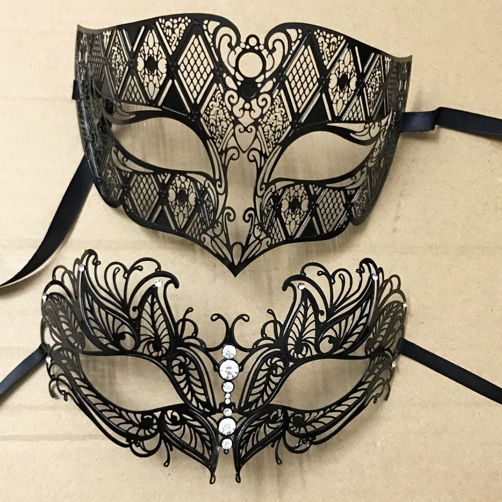 Luxury Silver Men Women Lovers - Black Face Mask Pack recension och pris