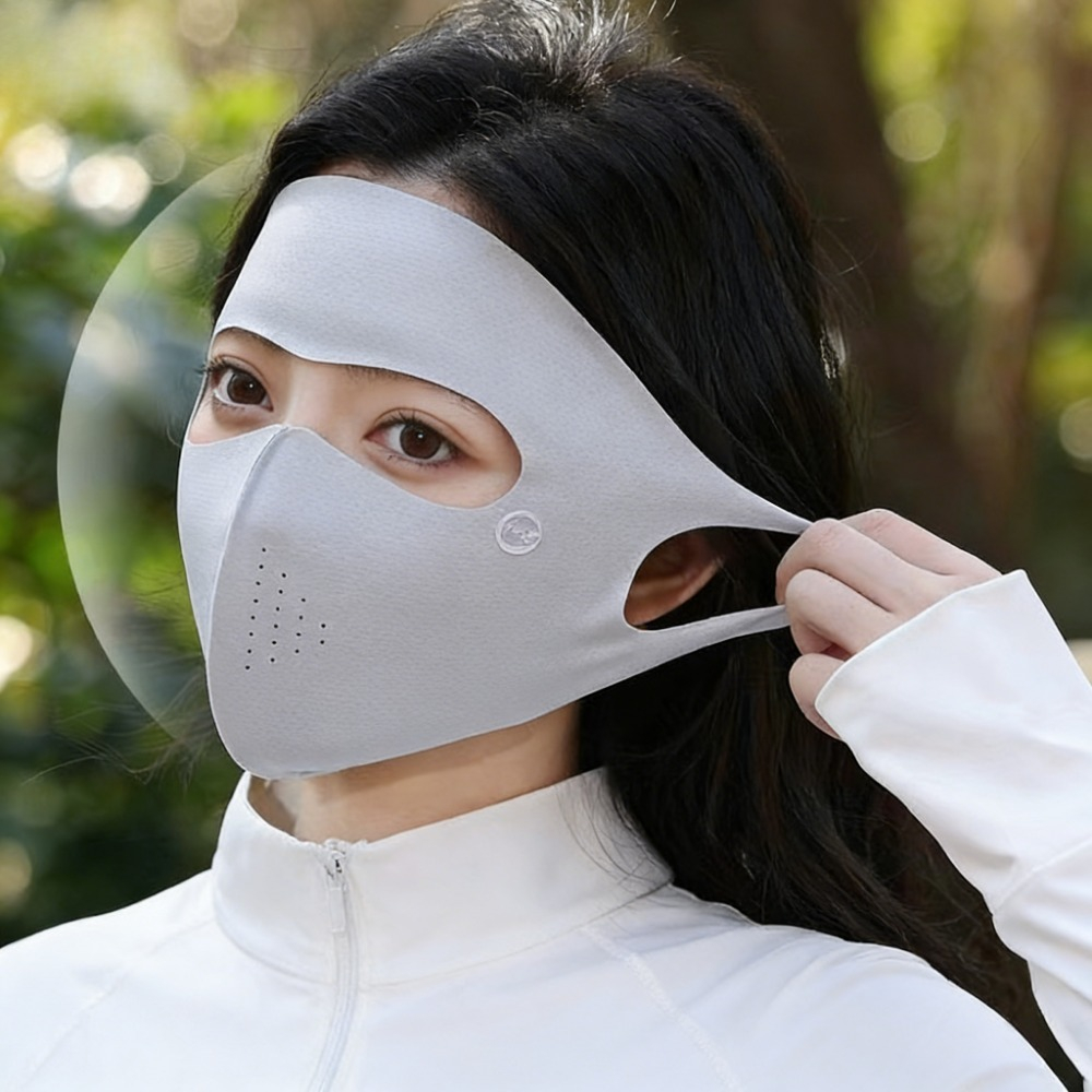 Ice Silk UV Protection Face Co - Sports Mask Breathable recension och pris