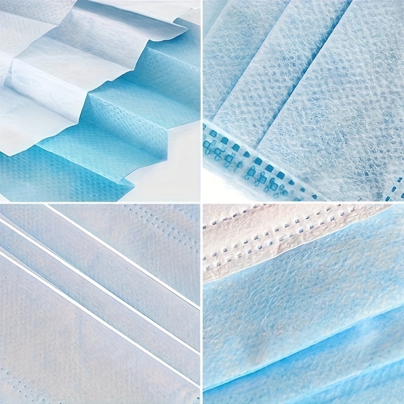 200Pcs Thickened Blue Disposab - Disposable Mask Blue recension och pris