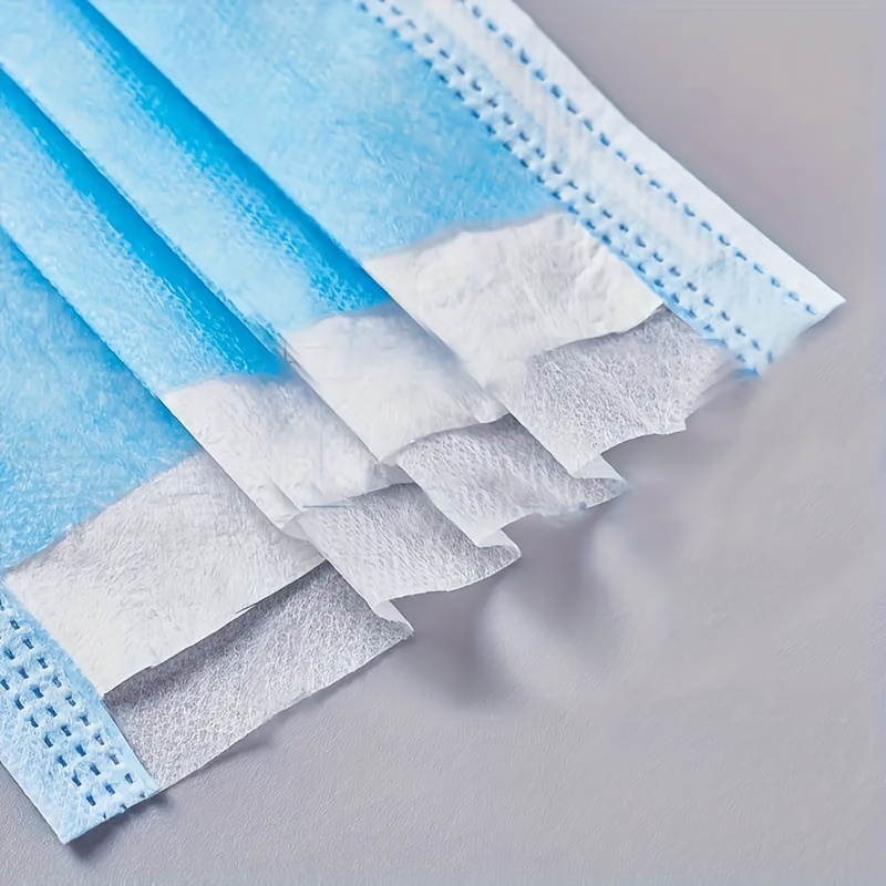 200Pcs Thickened Blue Disposab - Disposable Mask Blue recension och pris
