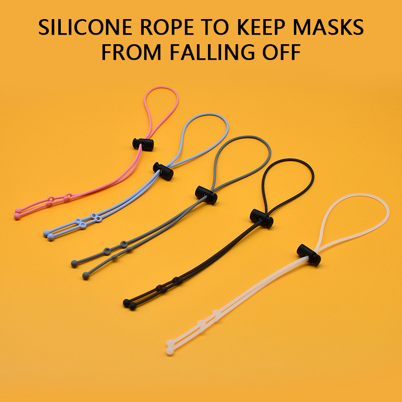 Silicone Mask Extension Adjust - Mask Lanyard Adjustable recension och pris