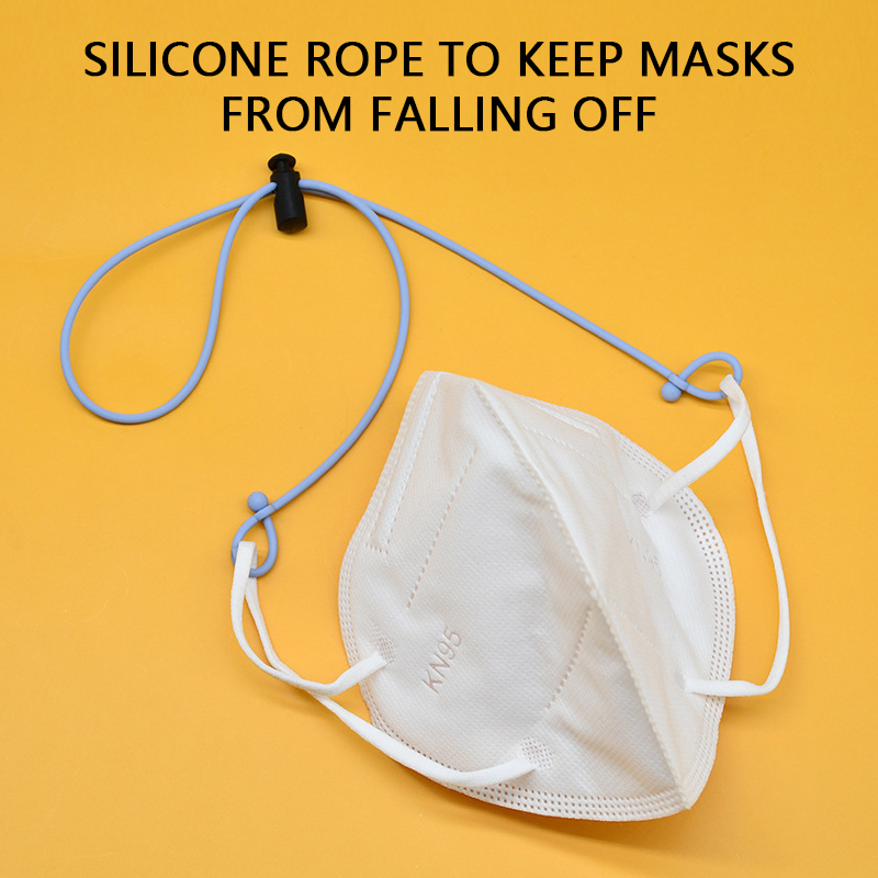 Silicone Mask Extension Adjust - Mask Lanyard Adjustable recension och pris