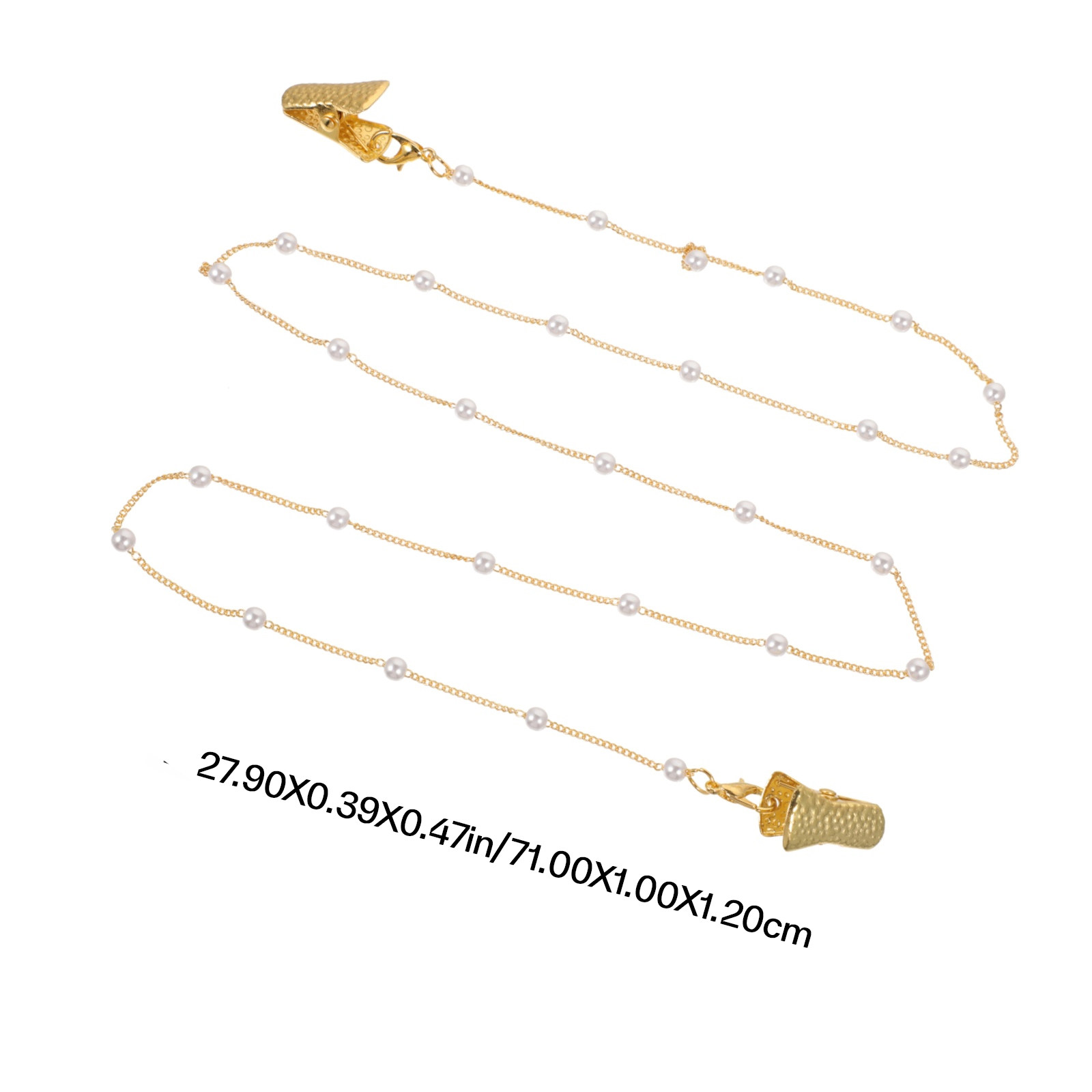 Skin Friendly Rust Resistant M - Mask Chain Holder recension och pris
