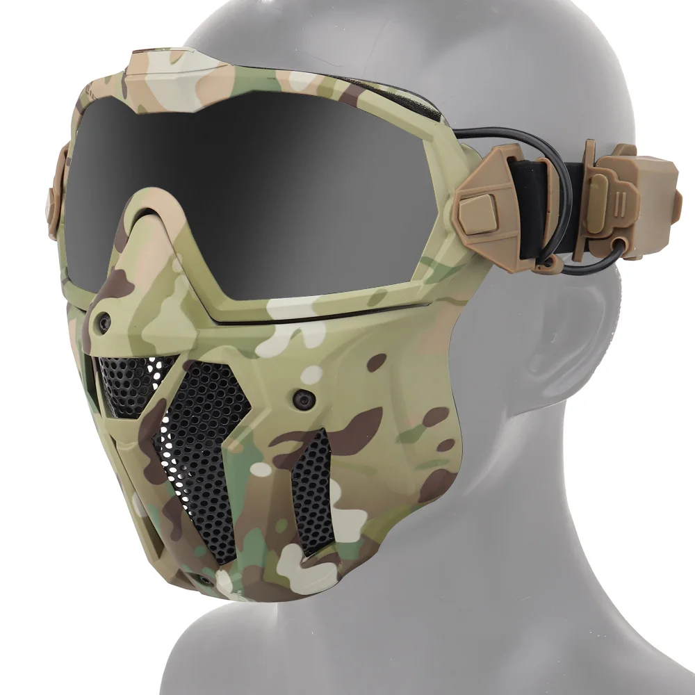 Tactical Airsoft Paintball Fac - Anti Pollution Mask recension och pris