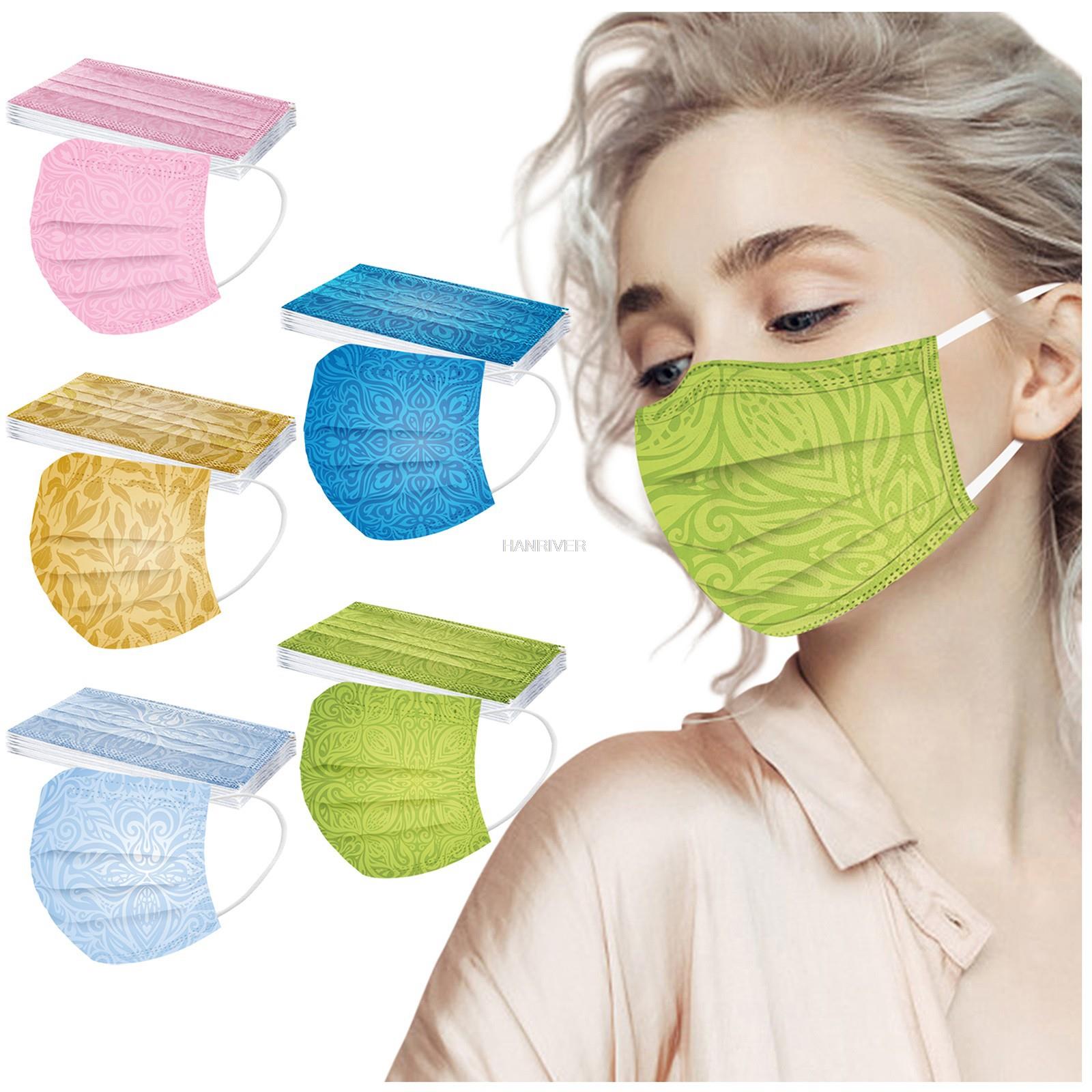 50pcs pack of three layers of  - Disposable Surgical Mask recension och pris