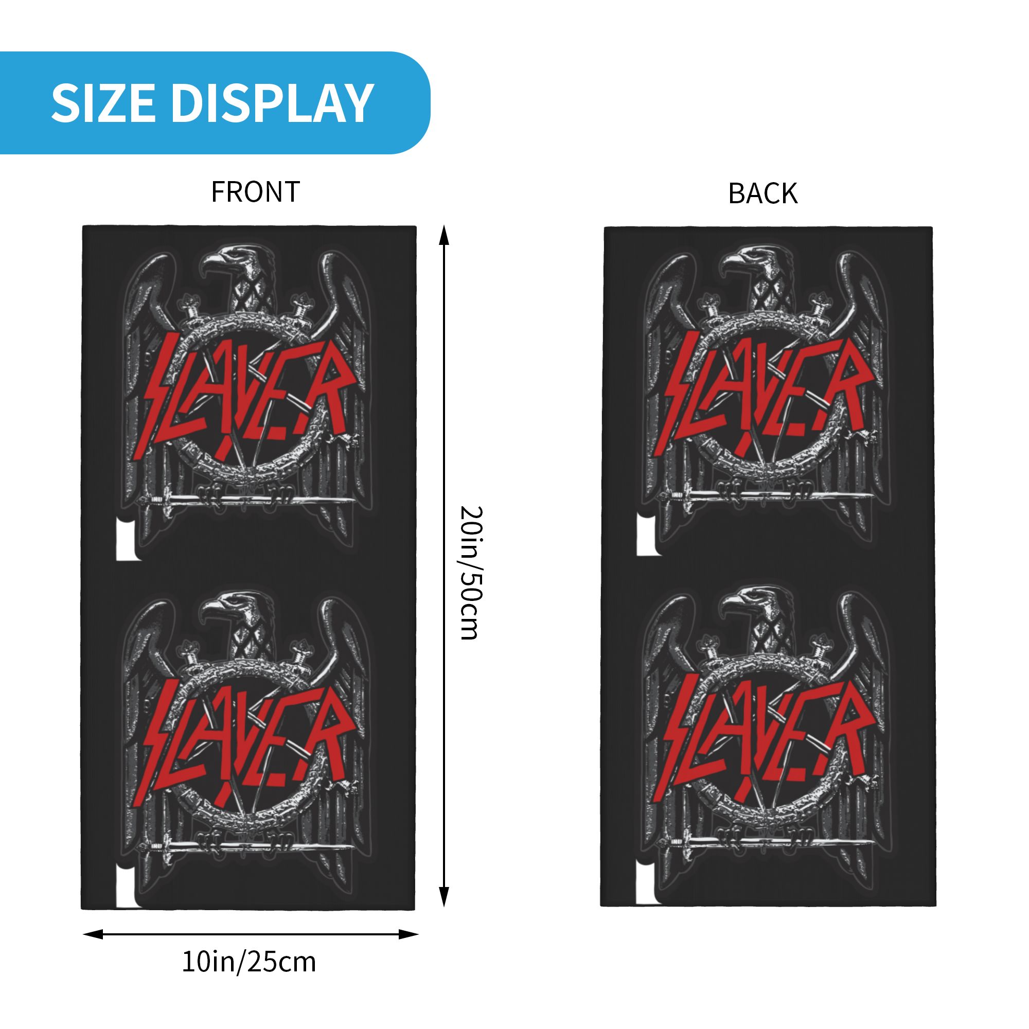 Custom Slayers Logo Bandana Ne - Neck Gaiter Face Cover recension och pris