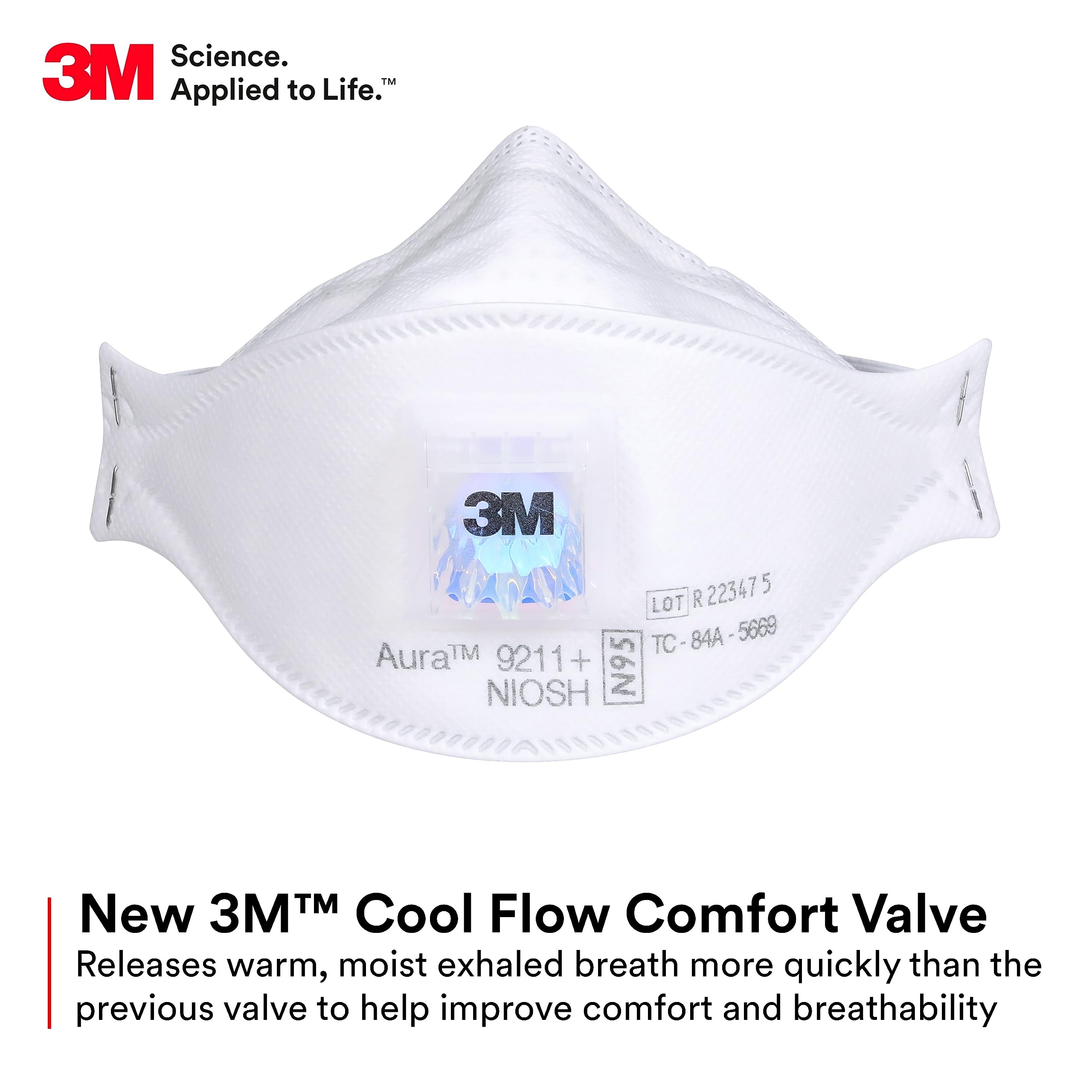 3M Aura 9211+ Particulate Resp - Kn95 Respirator Mask recension och pris