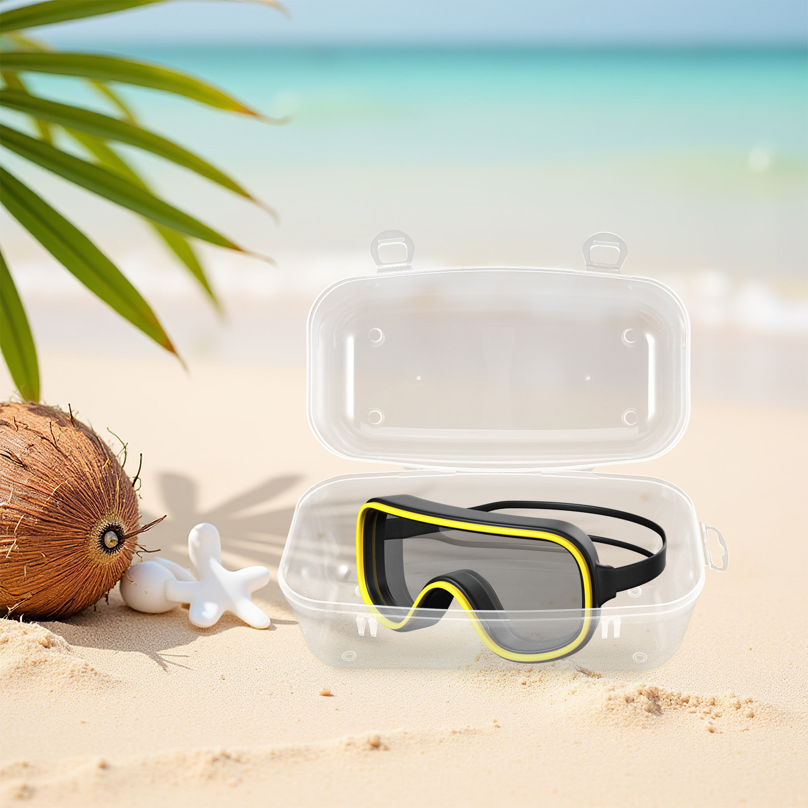 Portable Diving Masks Case Har - Mask Case Hard Shell recension och pris