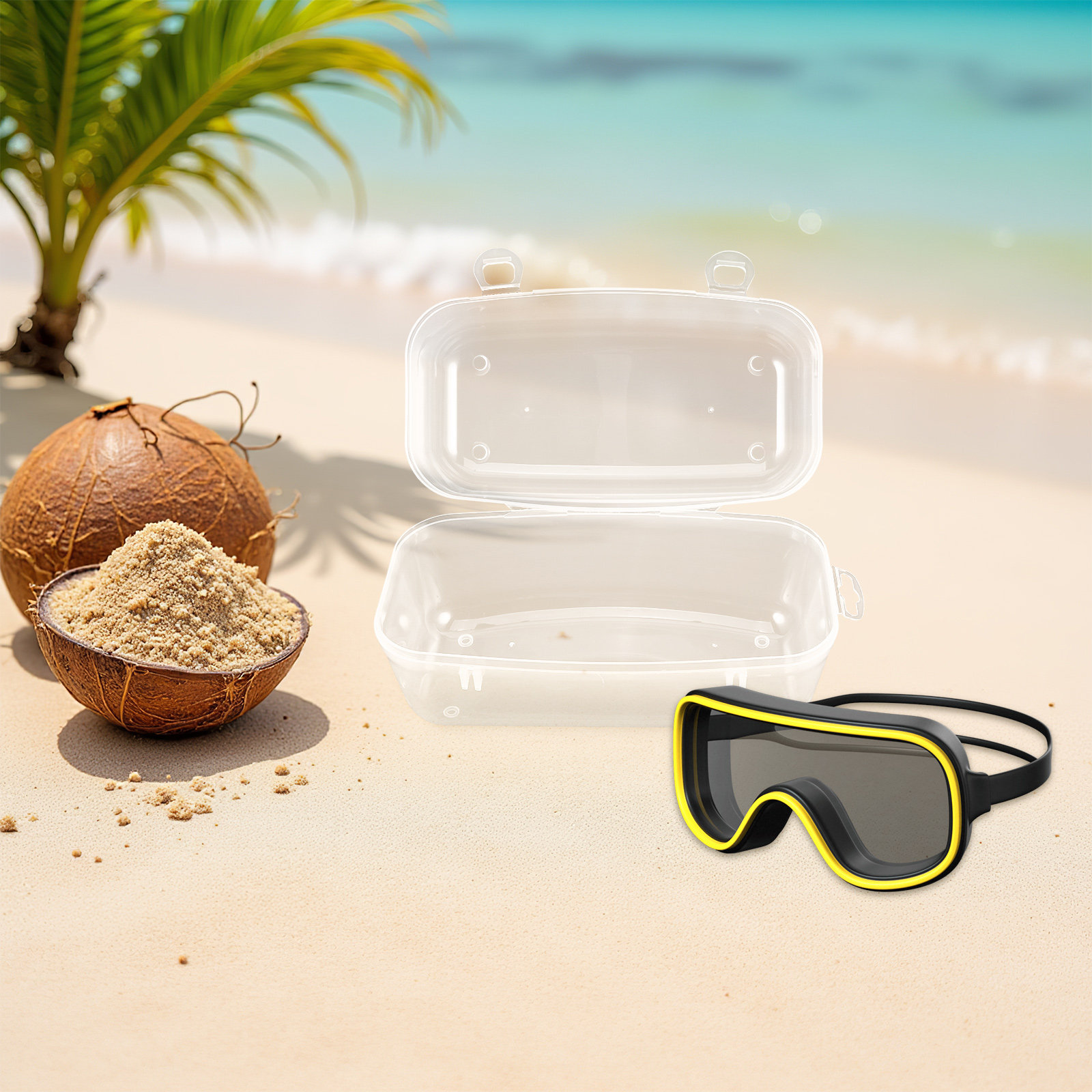 Diving Masks Case Portable Har - Mask Case Hard Shell recension och pris