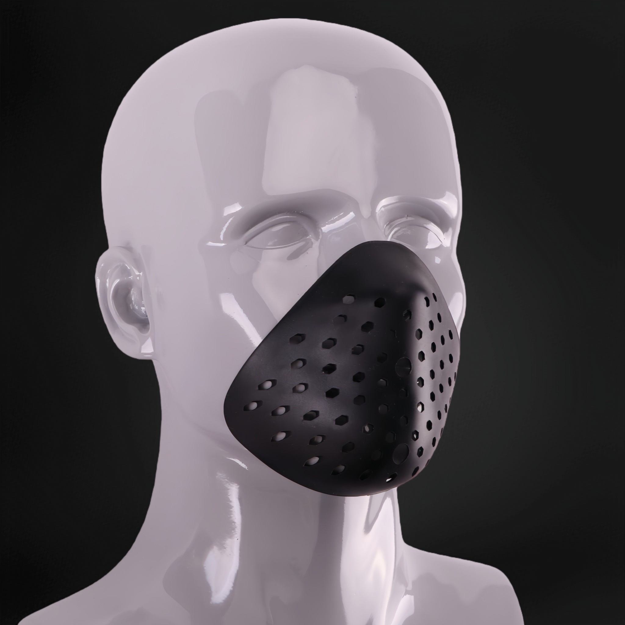 Spider Faceshell Mask Silica G - Respirator Half Face recension och pris