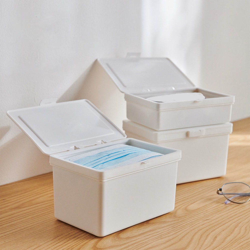 Large Capacity Face Cover Disp - Face Mask Storage Box recension och pris
