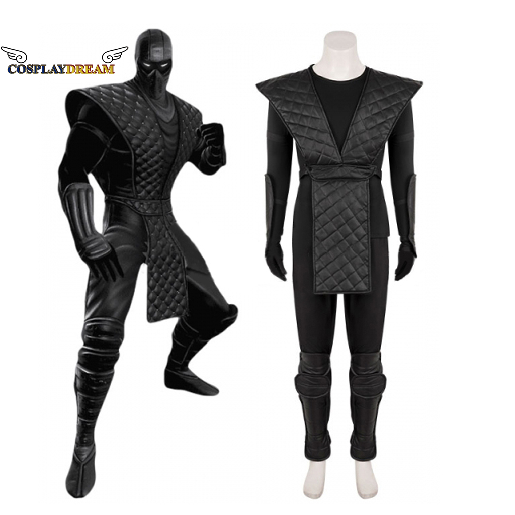 Mortal Kombat Noob Saibot Cosp - Black Face Mask Pack recension och pris