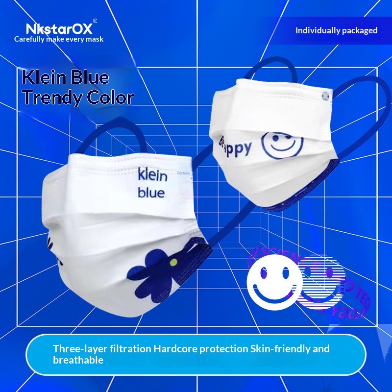 High value Klein blue disposab - Disposable Mask Blue recension och pris