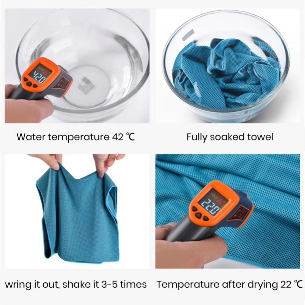 Cooling Towel Ultra Soft Quick - Cloth Face Mask Washable recension och pris