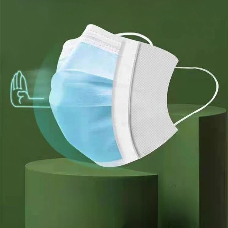 50pcs/100pcs/150pcs Premium Co - Disposable Mask Blue recension och pris