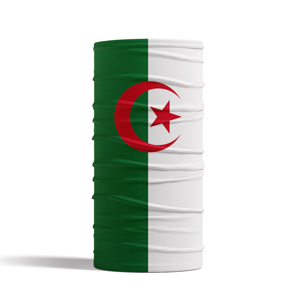 Algeria Flag Printed Bandana H - Neck Gaiter Face Cover recension och pris
