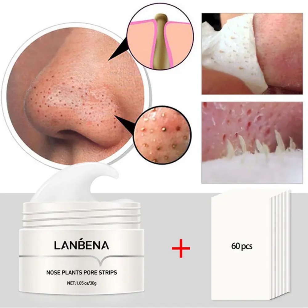 Nose Blackhead Remover Cream P - Black Face Mask Pack recension och pris
