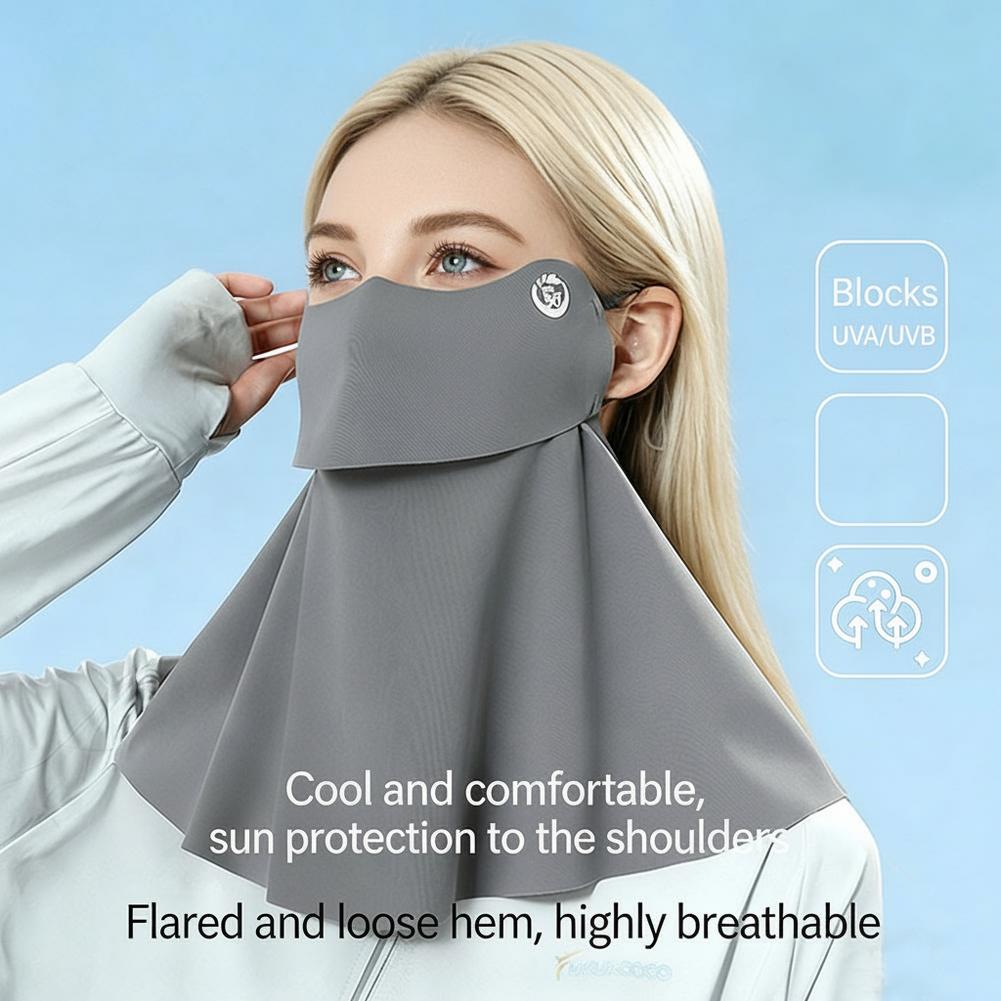 UPF50+ Cooling Sun Protection  - Sports Mask Breathable recension och pris