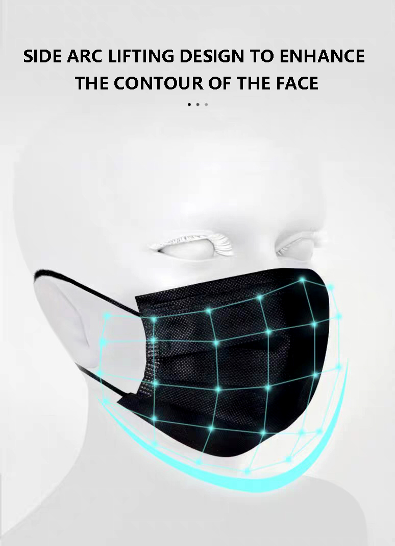 10/50/100/200PCS Disposable Ma - Disposable Mask Blue recension och pris