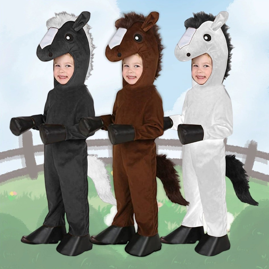 Zoo The horse Kids Brown Black - Black Face Mask Pack recension och pris