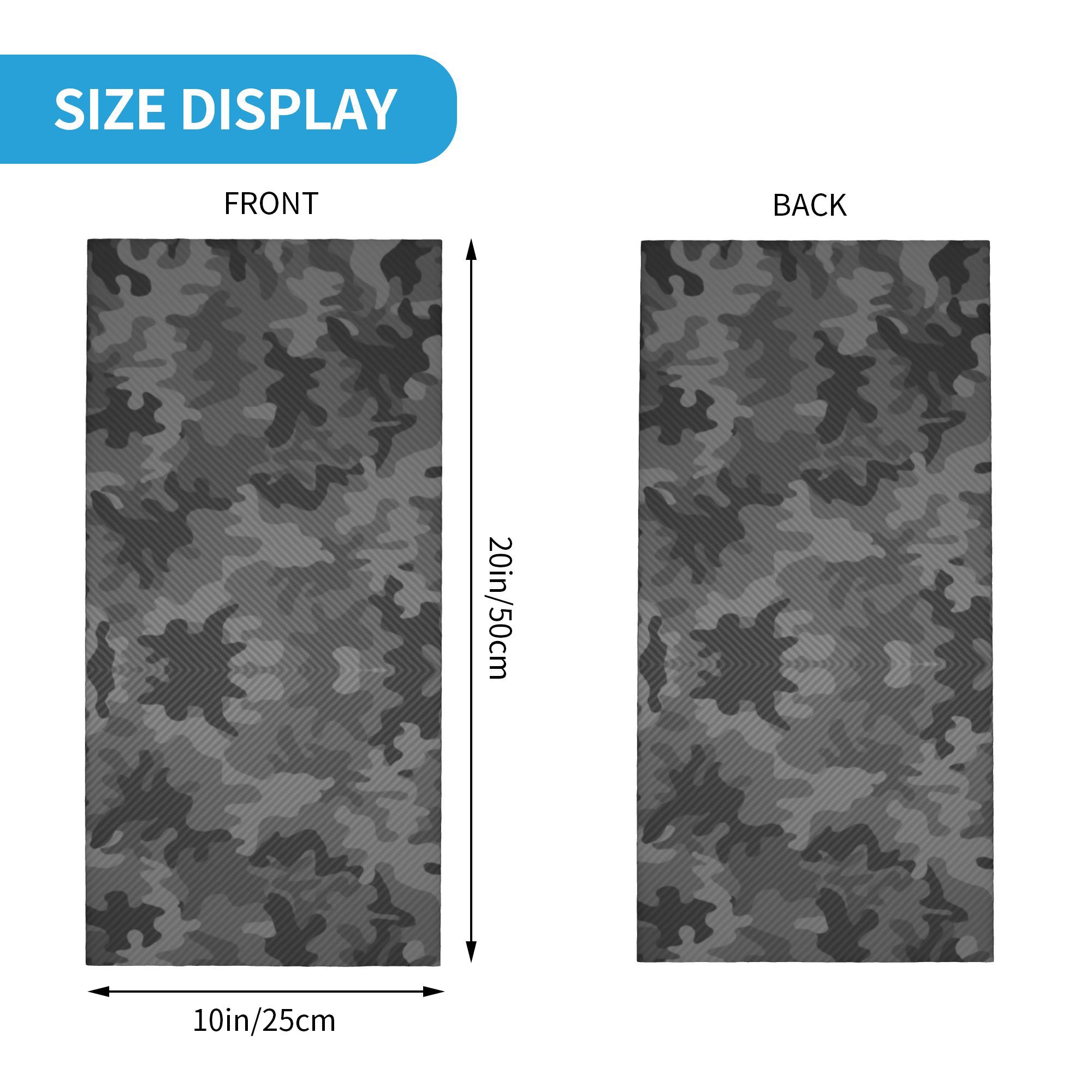 Custom Carbon Camo Bandana Nec - Neck Gaiter Face Cover recension och pris