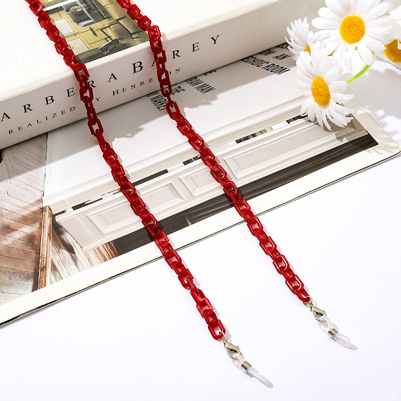 2021 Hot Fashion Women Acrylic - Mask Chain Holder recension och pris