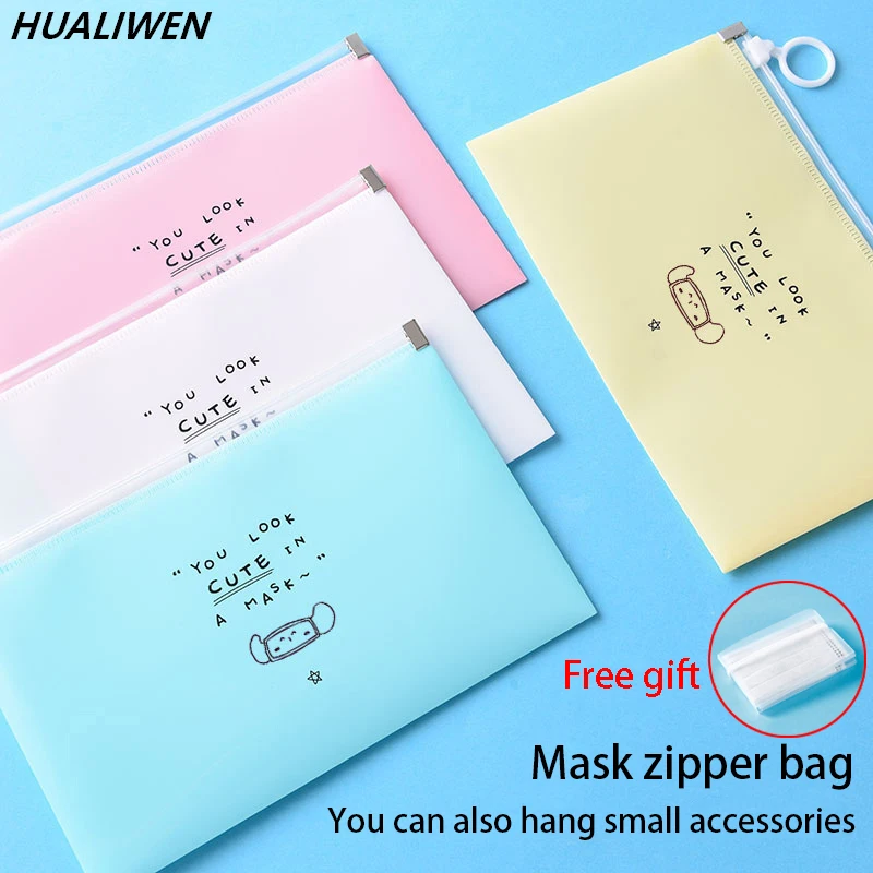 4pc Fashion Mask Cover Bag Por - Face Mask Storage Box recension och pris