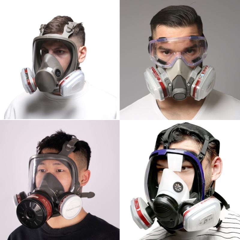 1 Set Half Face Dust Mask New  - Respirator Half Face recension och pris