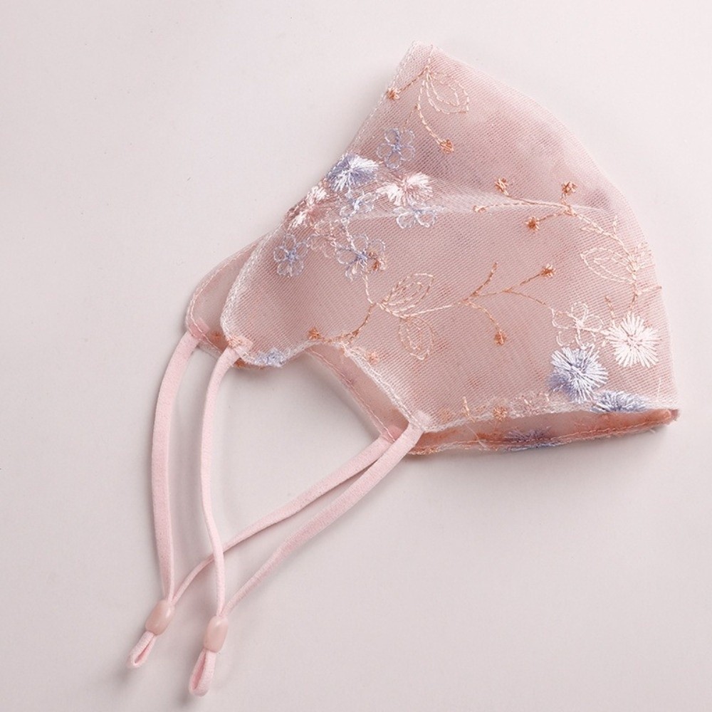 Classical Embroider Flower Vei - Cloth Face Mask Washable recension och pris