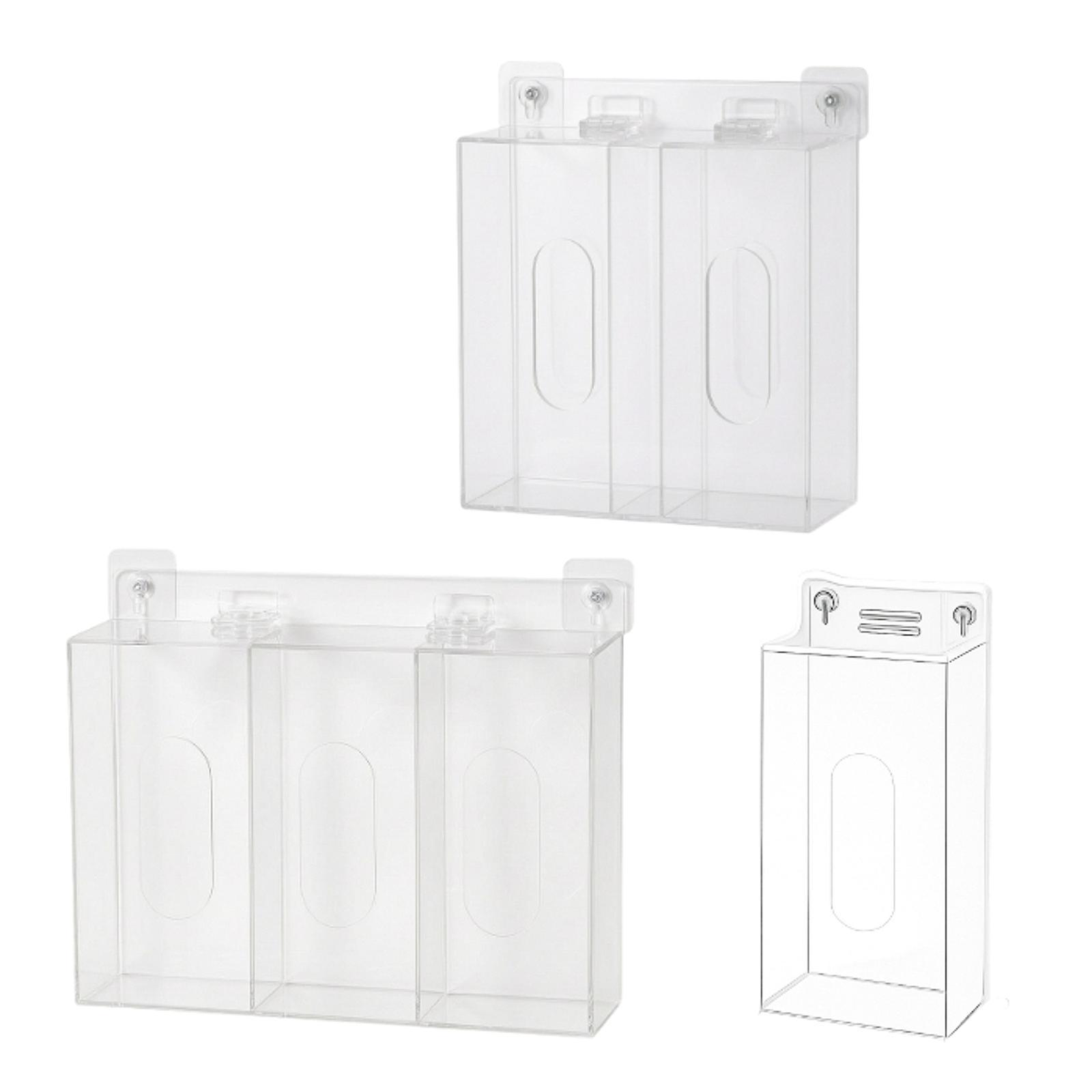 Acrylic Glove Box Holder Wall  - Face Mask Storage Box recension och pris